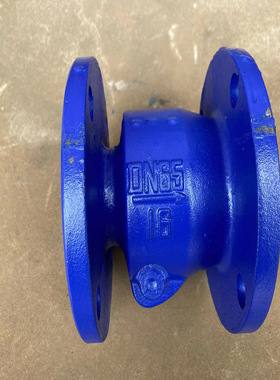 橡胶瓣式止回阀 HC44X-16新型污水管道 立卧两用阀法兰消声止回阀