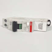 ABB漏电保护1P N断路器一位双极GS201CL单片16A20A25A32A空气开关