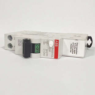 ABB漏电保护1P+N断路器一位双极GS201CL单片16A20A25A32A空气开关