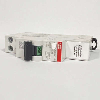 ABB漏电保护1P+N断路器一位双极GS201CL单片16A20A25A32A空气开关