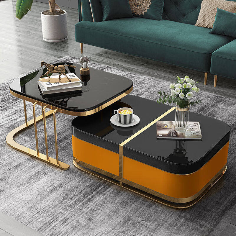 北欧椭圆形橙色奢华茶几电视柜组合后现代简约客厅家具款|,居家日用,其它,淘宝优惠券,粉丝福利购,淘宝优惠卷