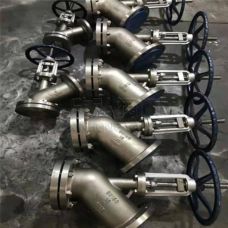 904L不锈钢放料阀 排渣 法兰 电动 陶瓷 欣弘阀门