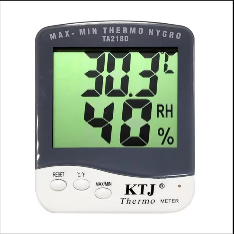 KTJ  TA218D 金拓佳大屏显电子温湿度计温湿度表室内家用温度计