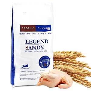 姜露宠物蓝氏狗粮33磅鸡肉燕麦成犬幼犬通用型R天然粮蓝式改善泪