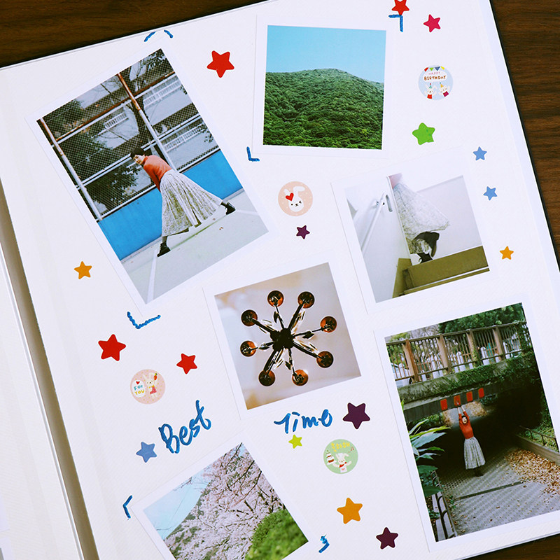 大容量相册本5寸6寸7寸8寸x10寸家庭照片纪念册粘贴式影集相片收