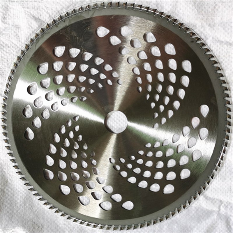 80齿/60齿合金刀片割草机配件通A用割草灌木果园打草通用25.4mm