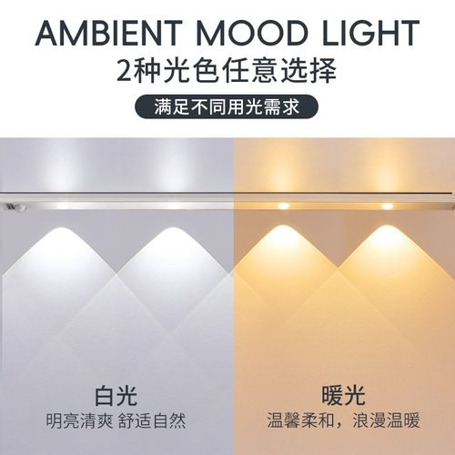 220v无变g压器人体感应山丘灯开关常亮led灯条插电鞋柜入户柜衣柜