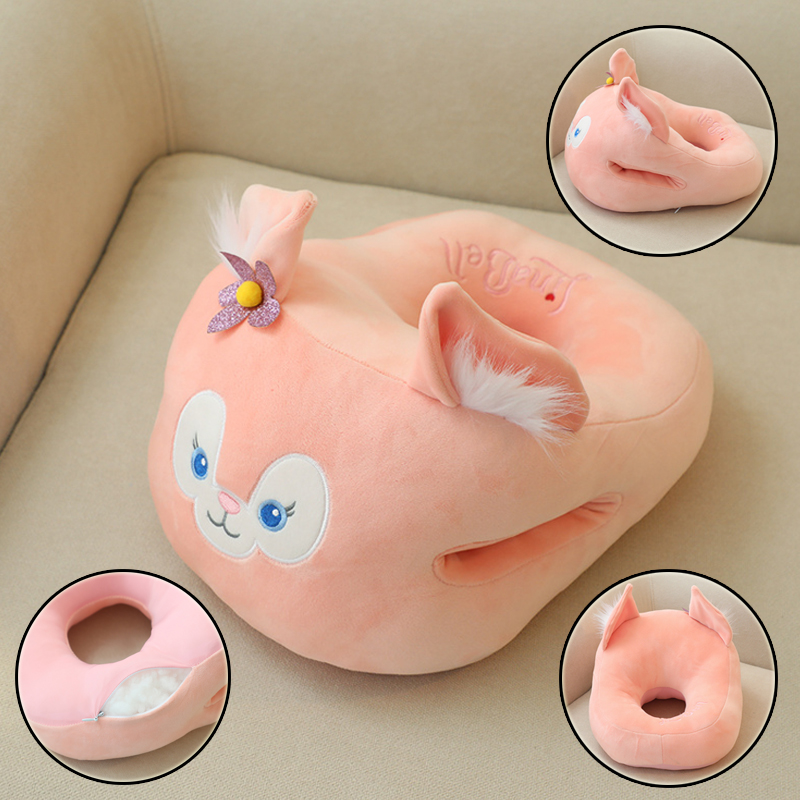 午睡枕小学生趴睡枕儿p童睡觉可爱玉桂狗暖手抱枕午休神器靠垫枕