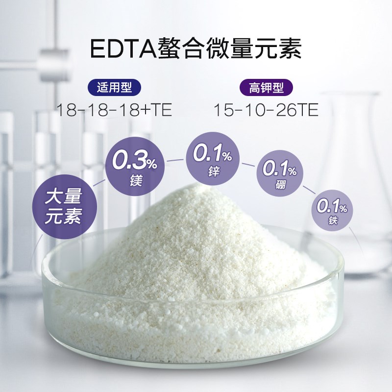杜高*高力高 蓝莓专用大量w元素水溶肥平衡型高氮磷钾肥酸性叶面