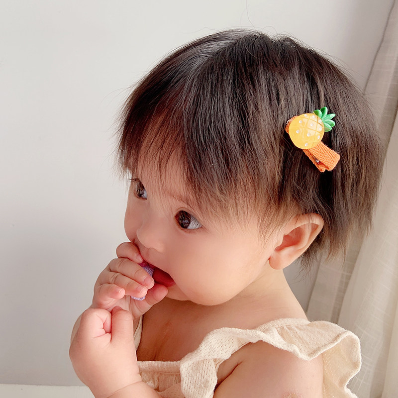 女宝宝发夹套装可爱儿童不伤发婴幼儿全包布M发卡子公主刘海夹发