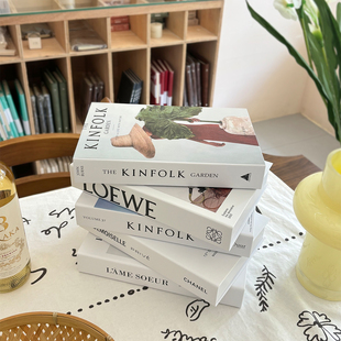 饰书仿真书拍摄道具书 饰轻奢装 北欧现代简约书柜装 饰品假书摆件装