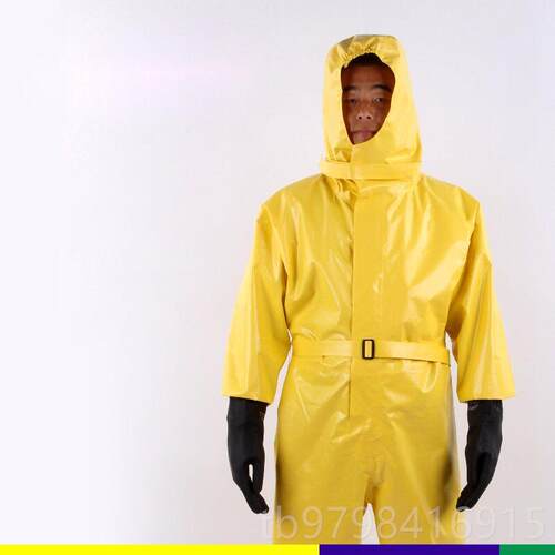 正品防防消化服闭连体全轻型化封学绝缘服生化防尘耐酸碱防护服工