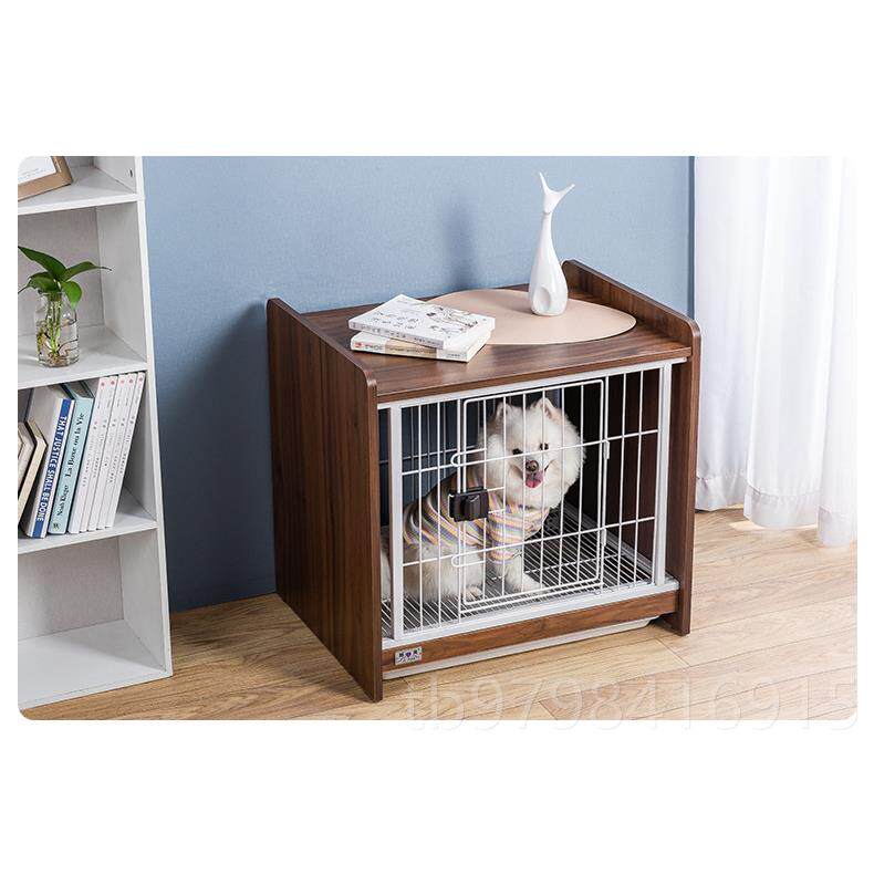 正品犬现代轻奢宠物笼意式木质狗笼家居小风格屋猫狗狗通用窝中型