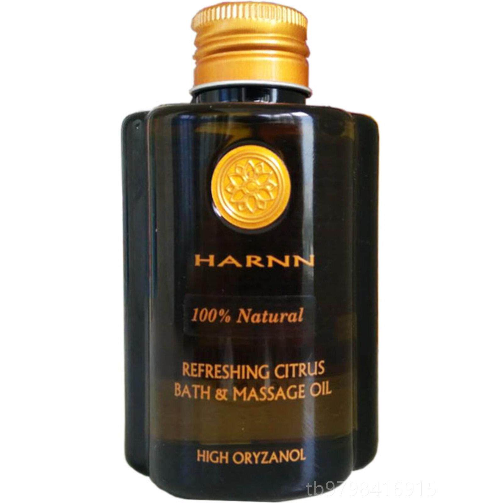 正品国harnn精油身体按刮痧泰推摩缓拿开背通经络舒放松润肤玫瑰