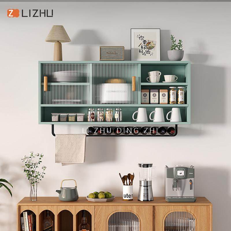 吊柜现代简约挂墙式餐边柜展示柜储物柜北欧厨房墙壁柜收纳柜定制,住宅家具,吊柜/壁柜,淘宝优惠券,粉丝福利购,淘宝优惠卷