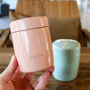 迷你焖烧杯小早餐杯保温宽口可携式矮胖型广大口径装汤粥豆浆稀饭