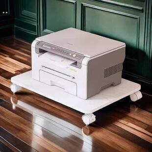 主机托架台式电脑主机箱托架底座置物架带轮可移动印表机放置架子