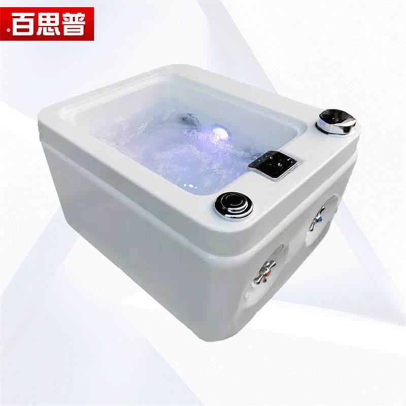陶瓷美容美甲方形压克力足浴盆足底按摩水疗泡脚桶沐足盆