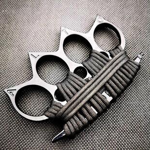 防身指环同款铁拳套超厚新款户外自卫武器工具防格档攻击武器铁手