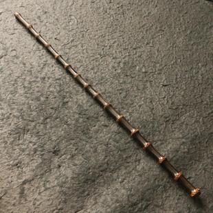 [直径1.2/长45cm]紫竹鞭子精选，旧料，纯手工细磨竹