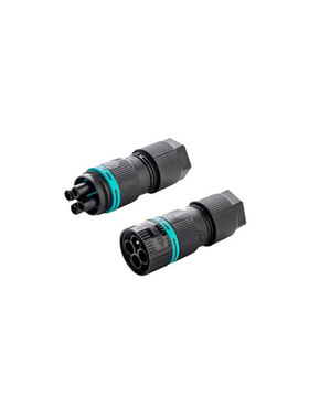 Techno德洛 迷你连接器插头 4p IP66/IP68 THB.387.A4A.L