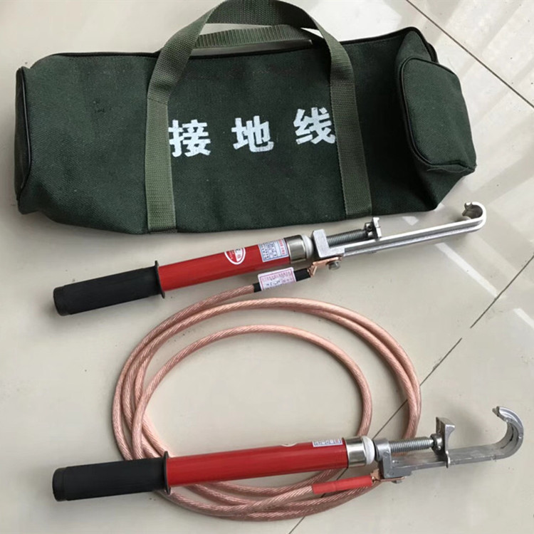 220kv高压短路接地线 高压临时接地线220kv 百鼎高压接地棒25mm2