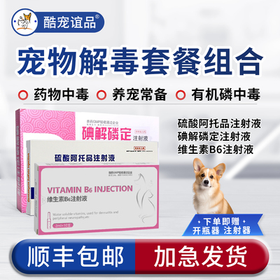 宠物狗狗解毒急救包猫咪阿托品