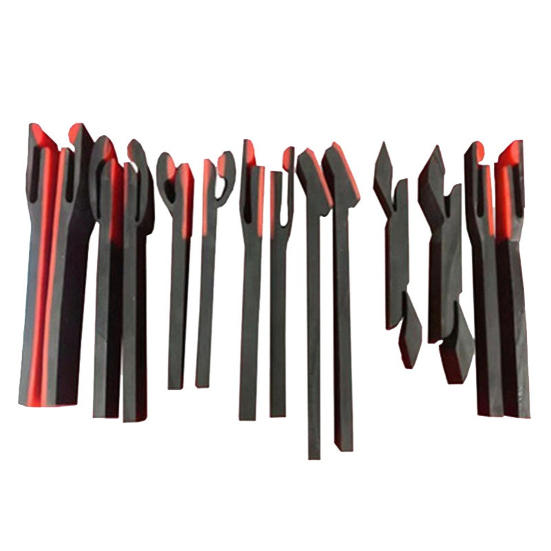 宏煤供应矿用双密封T型防溢裙板 矿用聚氨酯防溢裙板Y型防溢裙板