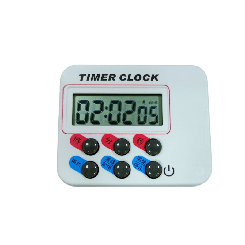 新款BK-108电子计时器时钟/闹钟/正倒计时模式超大音量带关机功能