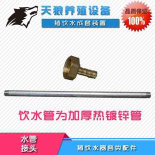 置母猪产床饮水器设备猪定位栏饮水器设备 猪用成套饮水管饮水装