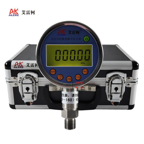艾雷柯ALKC600数字压力表0.05级(0~160)kpa 6种单位自由切换