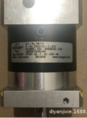 NEUGART精密行星减速机PLE60-005-SSSB3AD-E14/30/50/70/B5/M4