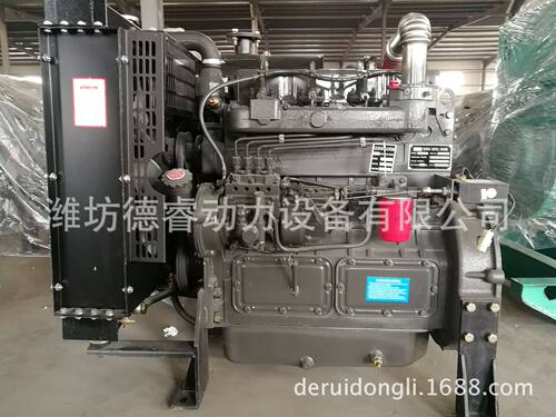 潍坊ZH4105 R4105ZD发电发动机柴油机配套50千瓦发电机组