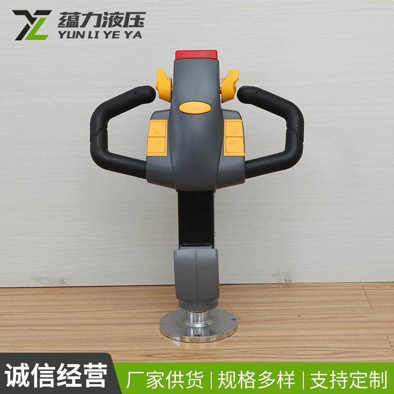 手动堆高车搬运车手柄半电动叉车配件液压车轮子油泵轮架