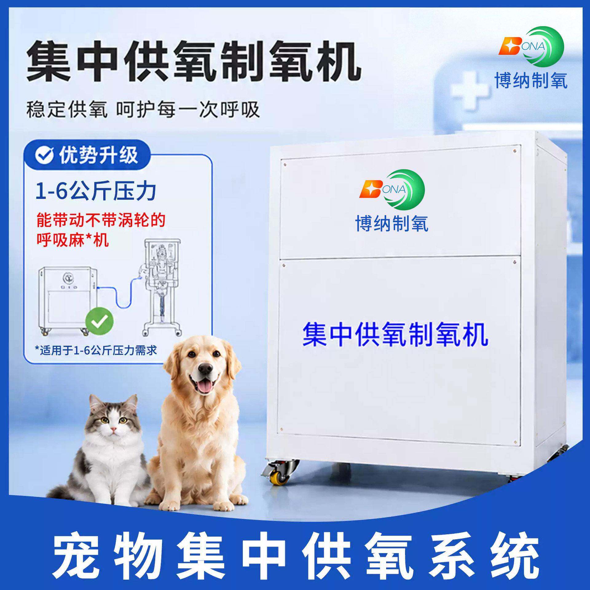 集中供氧设备集中供氧宠物医院麻醉机ICU氧舱配套化工业化工制氧