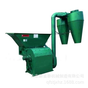 枣庄市秸秆饲料破碎机工作视频稻草秸秆粉碎机械饲料加工设备