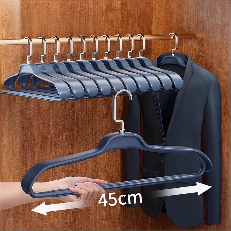 大衣衣架家用挂衣加粗加大挂衣服专用衣架宽肩无痕衣架衣柜置物架,收纳整理,金属衣架,淘宝优惠券,粉丝福利购,淘宝优惠卷