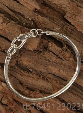 高档牛钝工 手WerkstattMunchen德国暗黑工业风镯纯银9 2精5小众