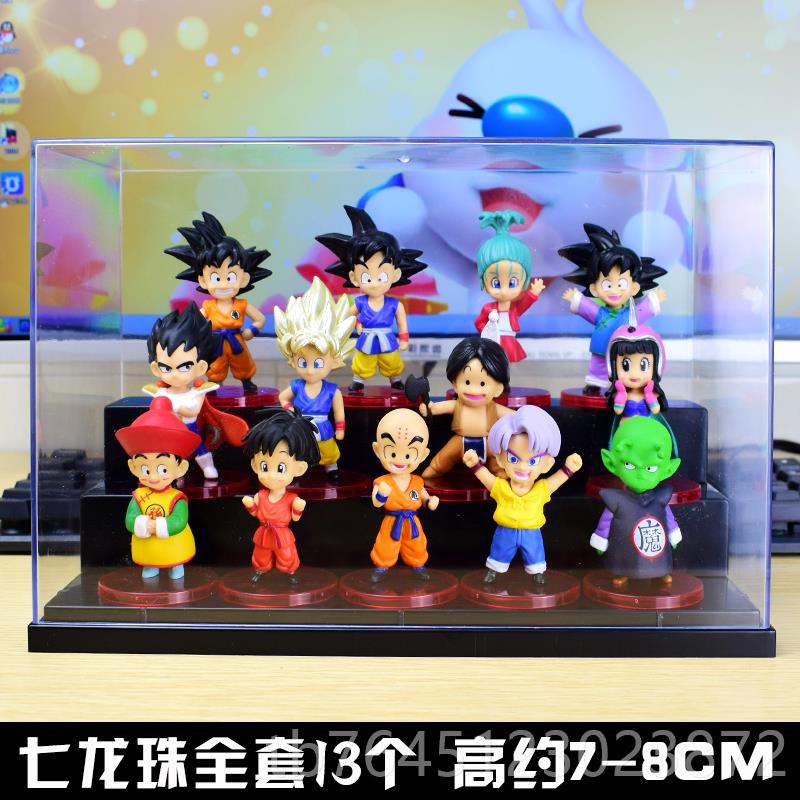 高档q七空龙版珠动漫手办 全套公孙悟赛亚人偶模型仔车载摆件玩具