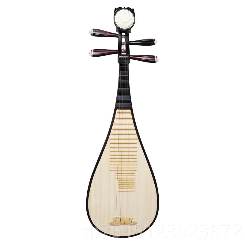 高档乐海 者儿童琵开琶乐器初学质入门练习硬木材花富贵头饰琵琶D