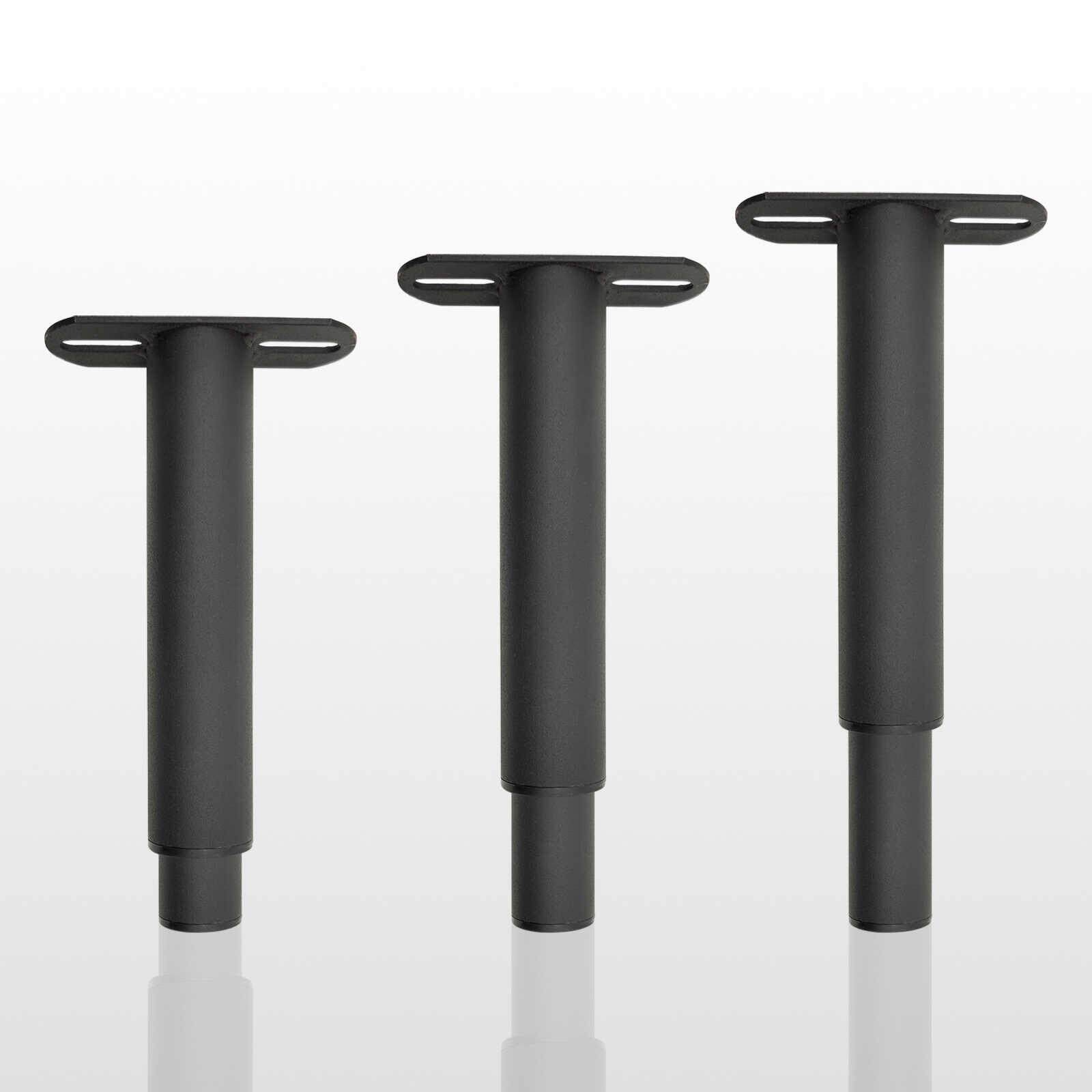 排骨架床脚支撑腿可调节铁床架边脚加固T地脚家具床梁底架圆柱脚