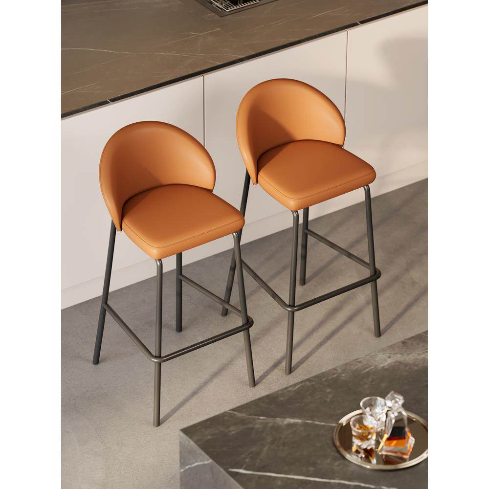 吧台椅高脚凳家用岛台酒吧凳商用台球厅奶茶店咖啡厅高脚桌椅组合