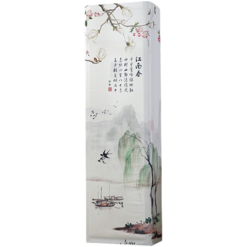 空调罩套立式柜机长方形布艺防尘套子T爽2匹3P空调防尘罩通用