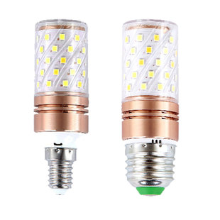 精选led灯泡小头小口径乚ed暖色lyd节能ied玉米棒丨ed三变色卧室