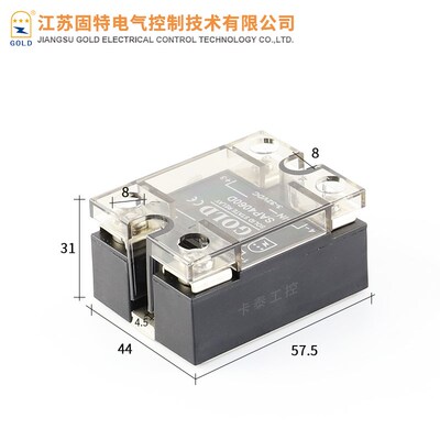 GOLD固态继电器SAP4040D 4060D 4080D SSR-DA直流控交流25A30A80A