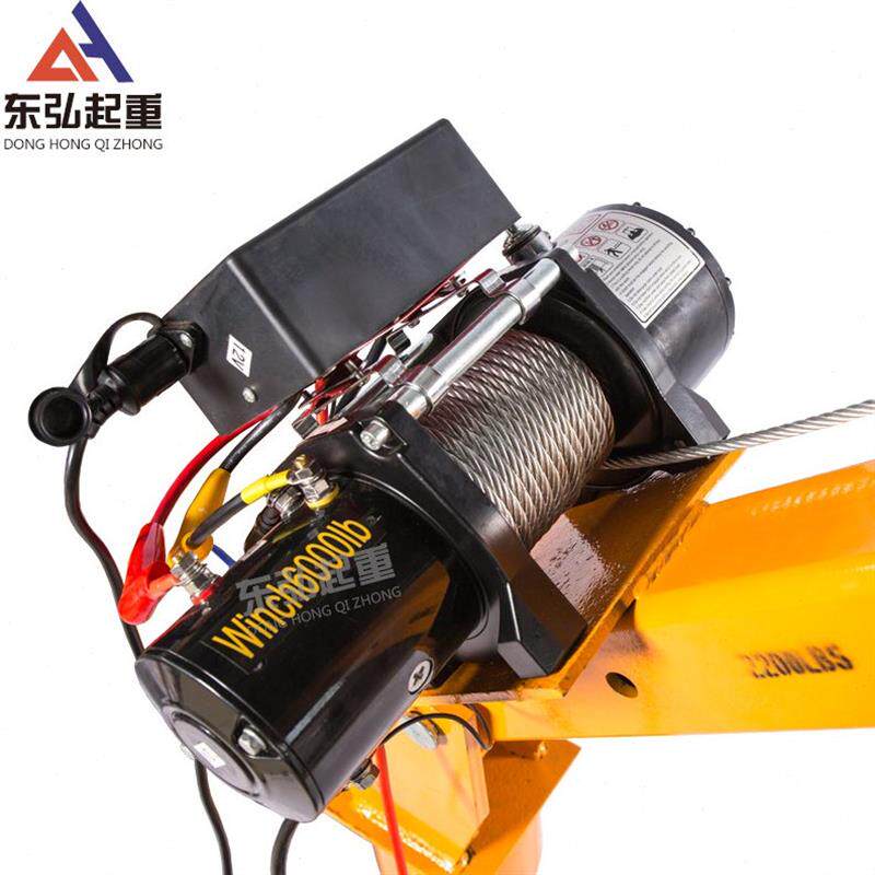 厂家直营东弘汽车用电动绞盘12v24v车载小吊机绞盘电机越野车自救