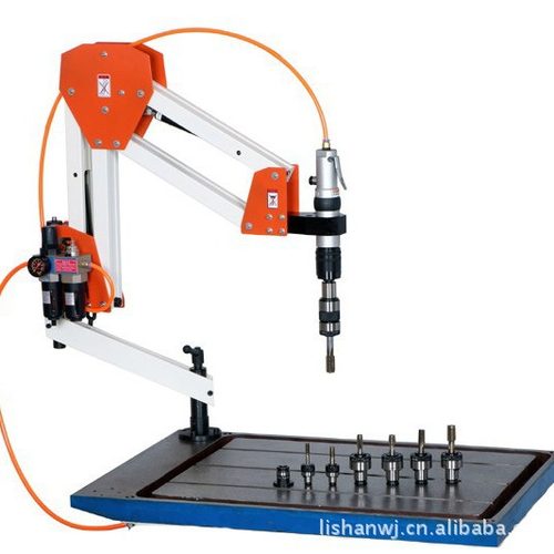 AEROMAX气动攻牙机气动攻丝机2000MM垂直头台湾产气动攻丝机M24