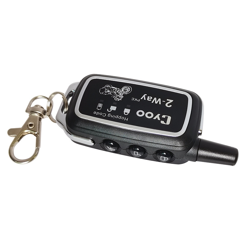 摩托车双向防盗报警器长缨滚码遥控PKE感应解锁motorcycle alarm