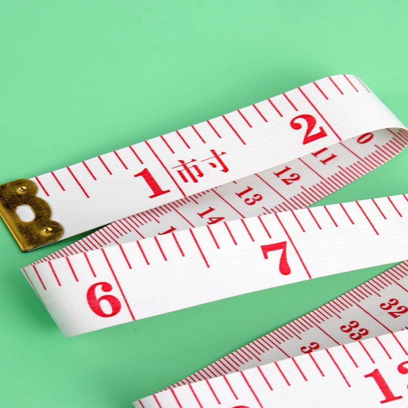 加厚宽软尺量三围体围裁缝工具量衣皮尺腿腰围卷尺测量体缝纫市尺