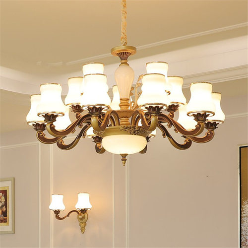 欧式吊灯客厅灯奢华大气餐厅灯简欧简约现代别墅复古2025新款吊灯